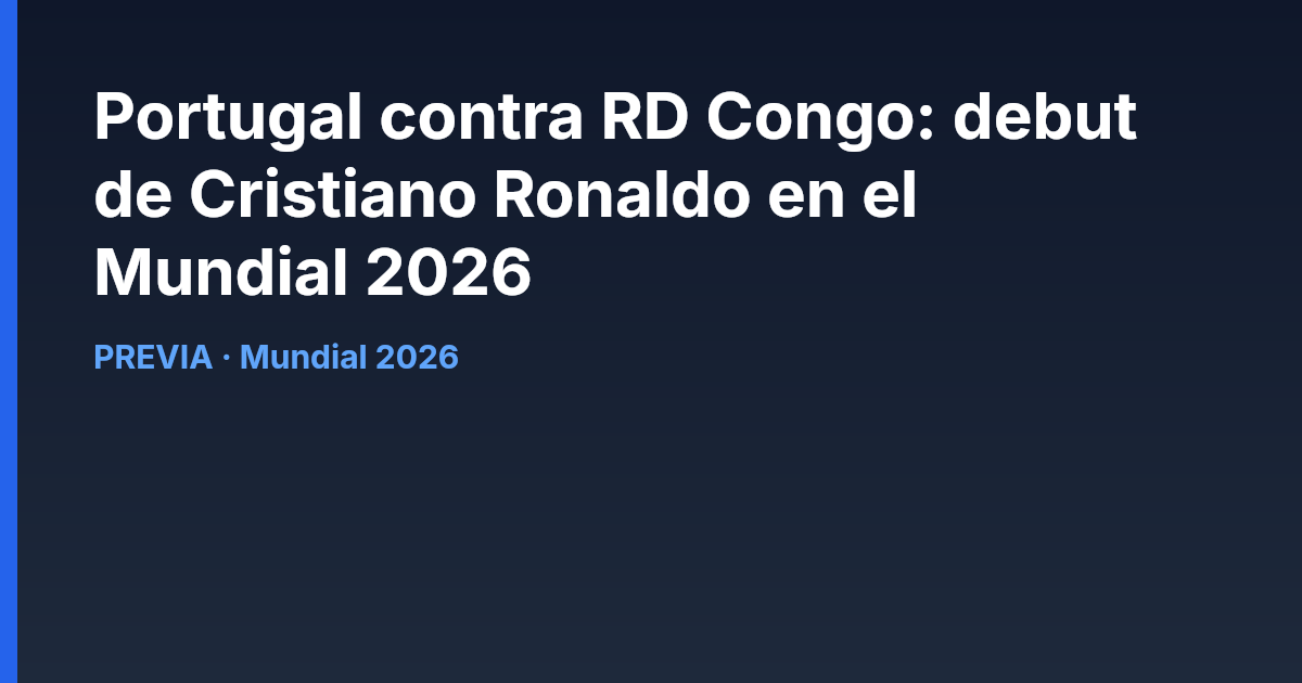 Entrenamiento de la selección de Portugal previo al debut de Cristiano Ronaldo